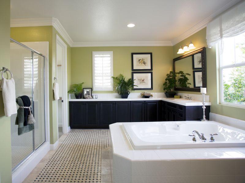 Spacious Master Bathroom Layouts